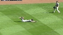 Ankiel lays out to make the grab