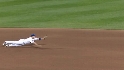 Wright's diving stop