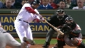 Martinez clears the bases