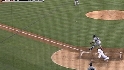 Morales clears the bases