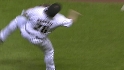 Brocail makes the play