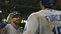 Dodgers' five-run seventh