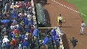 Beltre's leaning catch
