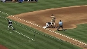Atkins' two-run triple