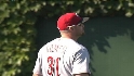 Gomes' backhanded grab
