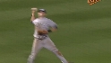 Brignac's strong throw