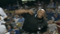 Milledge's heads-up throw