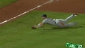 Wright's acrobatic play