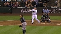 Carp's first career homer