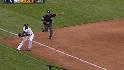 Beltre's strong throw