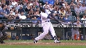 Hall's game-tying homer