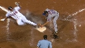 Thole gets Escobar at the plate