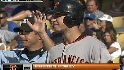 Posey's first career hit