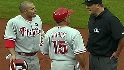 Victorino ejected