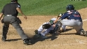 Cabrera's strong throw