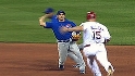 Umpire calls Holliday out