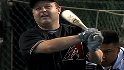 Caliendo's first pitch