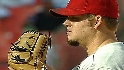 Blanton strikes out nine
