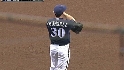 Counsell flashes the leather