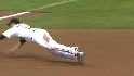Walker's diving catch