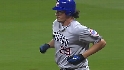 Samardzija's first career homer