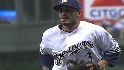 Lopez's run-saving catch