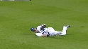 Maier's diving grab