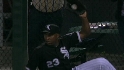 Dye's catch at the fence