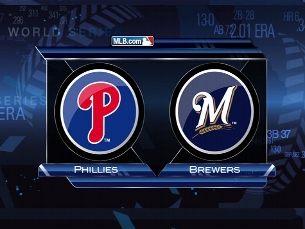 Phillies vs Brewers