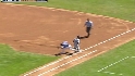 Andrus' barehanded play