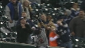 Span's leaping grab