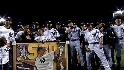 Yanks honor Jeter, Rivera, Melky