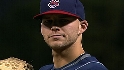 Masterson strikes out 12