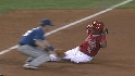 Gentry's strong throw