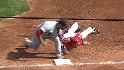 Molina picks off the runner