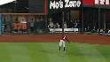 Pence's leaping catch
