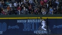 McLouth's grab at the wall
