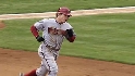 Byrnes' big day at the plate