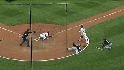 Holliday nails Fielder at home