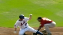 Pence's nice throw
