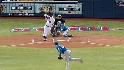 Kubel's three-run shot