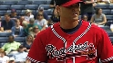 Hudson's seven strikeouts