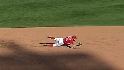 Rosales' diving stop