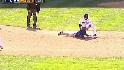 Johnson's strong throw