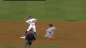 Belliard starts double play