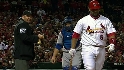 Pujols has a tough series