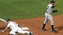 Punto caught off third