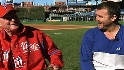 Manuel and Thome reminisce