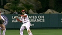 Aybar barehands and fires