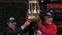 NLCS Gm 5: Phillies receive their NLCS trophy